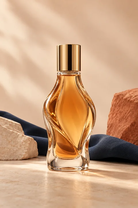 Elegant perfume bottle