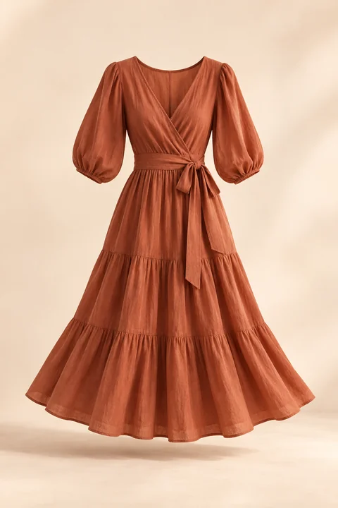 Terracotta women's dress