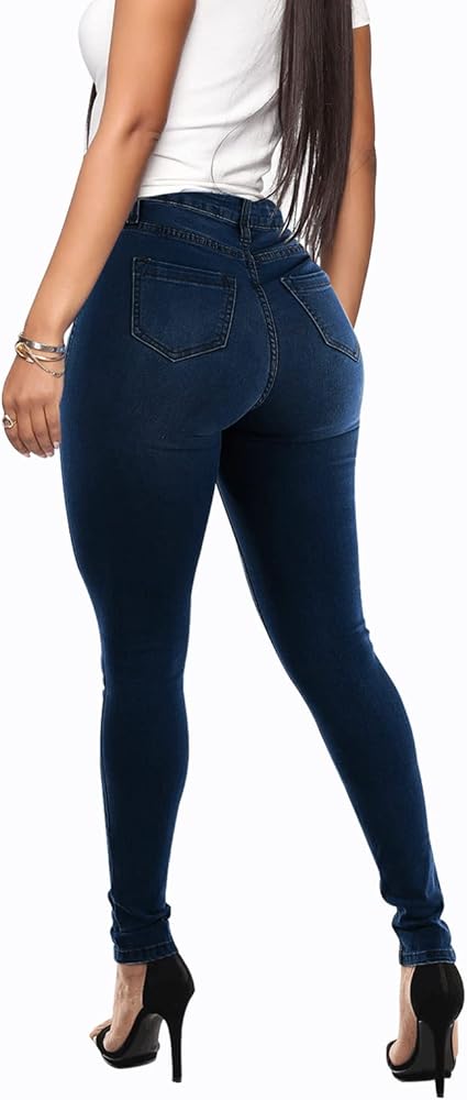 High Waist Skinny Jeans (Ladies)