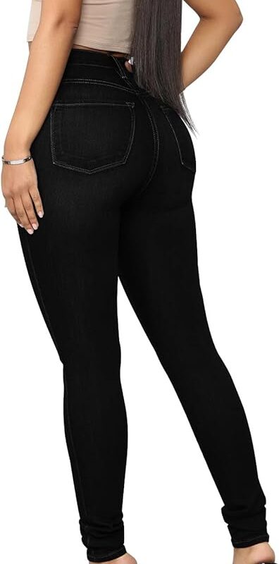 High Waist Skinny Jeans (Ladies)