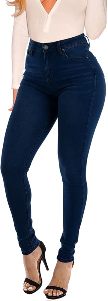 High Waist Skinny Jeans (Ladies)