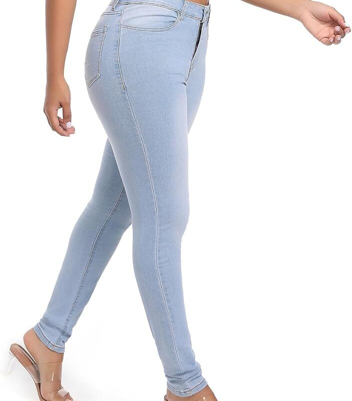 Light Wash Stretch Jeans