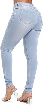 Light Wash Stretch Jeans