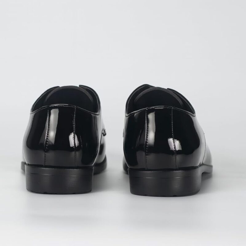 Men's Formal Lace-Up Shoes - Black (Smooth Finish)