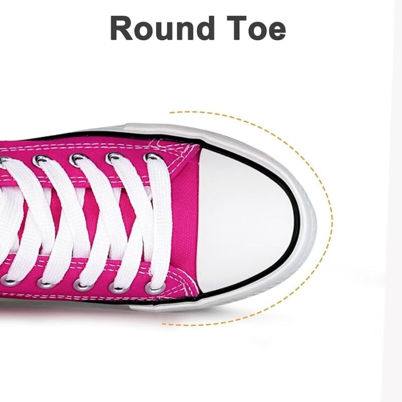 Low Top Canvas Sneakers - Unisex - Red