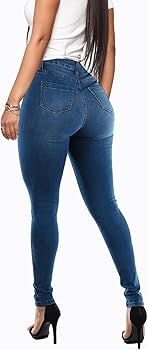 High Waist Skinny Jeans (Ladies)