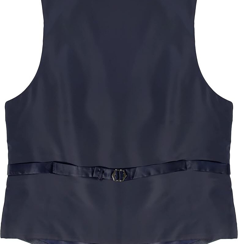 Slim Fit Vest - Navy