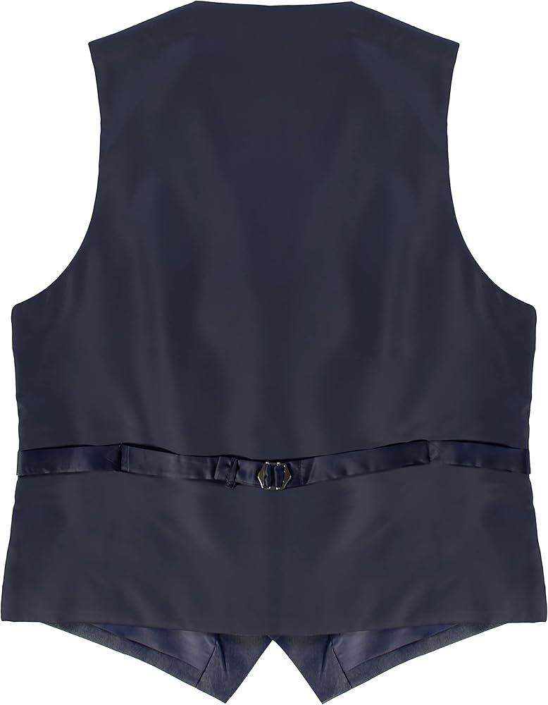 Slim Fit Vest - Navy