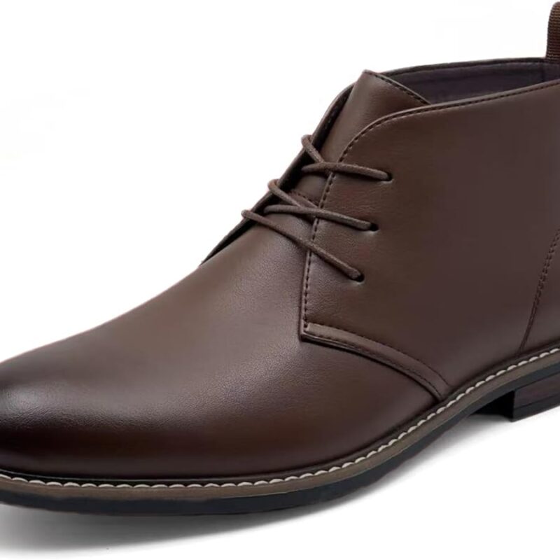 Men's Chukka Desert Boots -Dark Brown