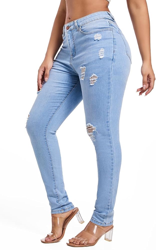 Ripped Skinny Jeans (Ladies)