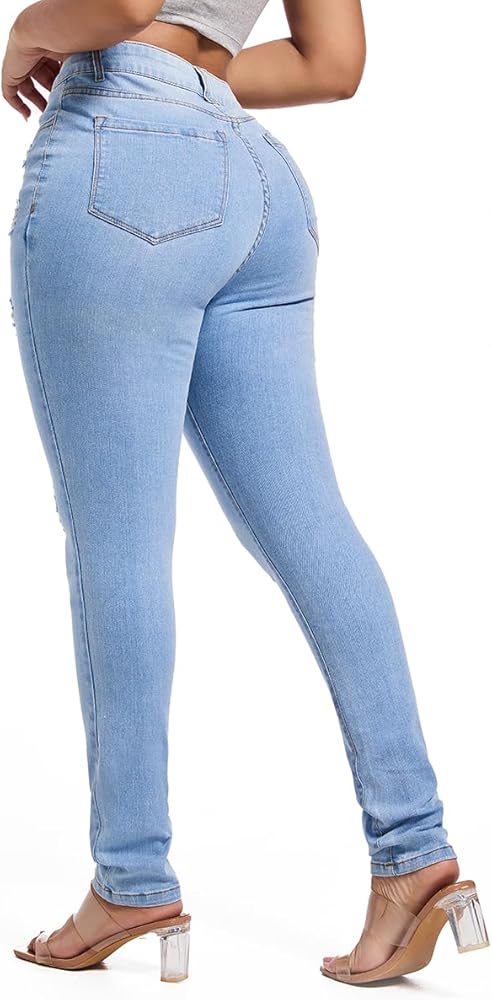 Ripped Skinny Jeans (Ladies)