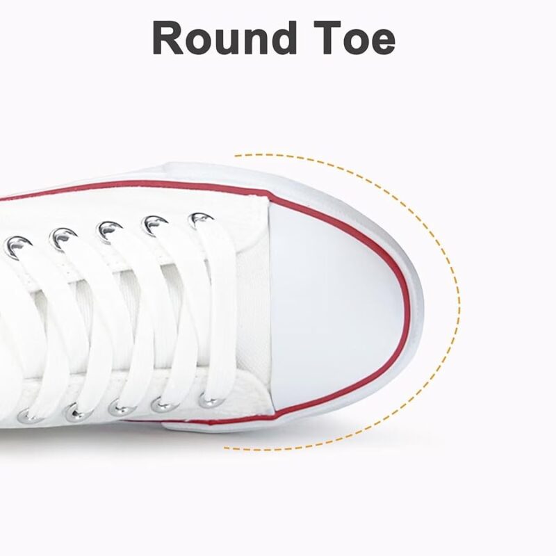 Low Top Canvas Sneakers - Unisex - White