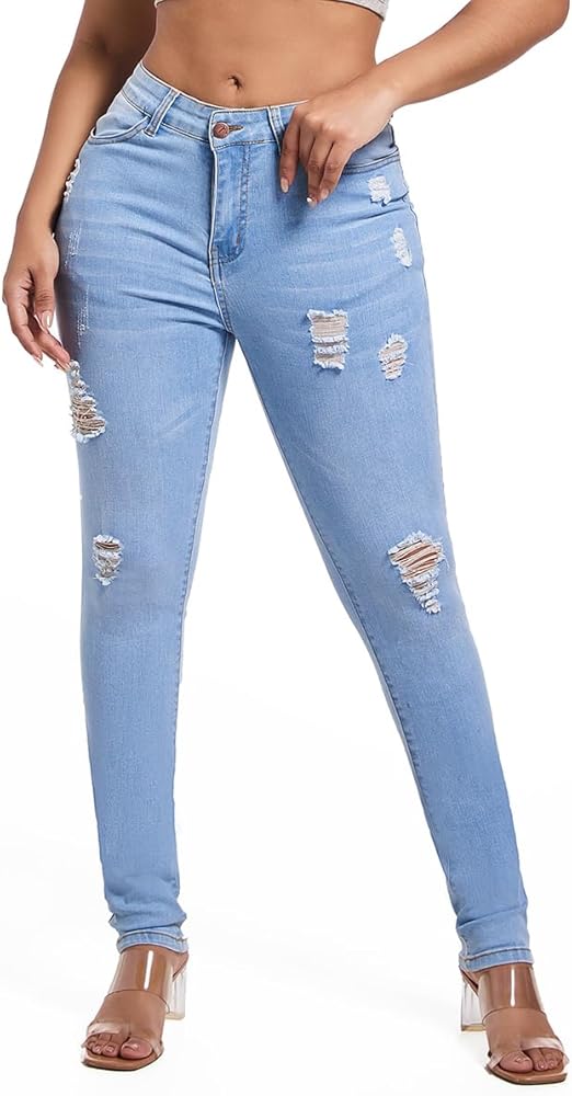 Ripped Skinny Jeans (Ladies)