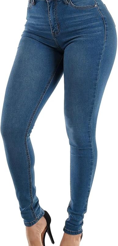 High Waist Skinny Jeans (Ladies)