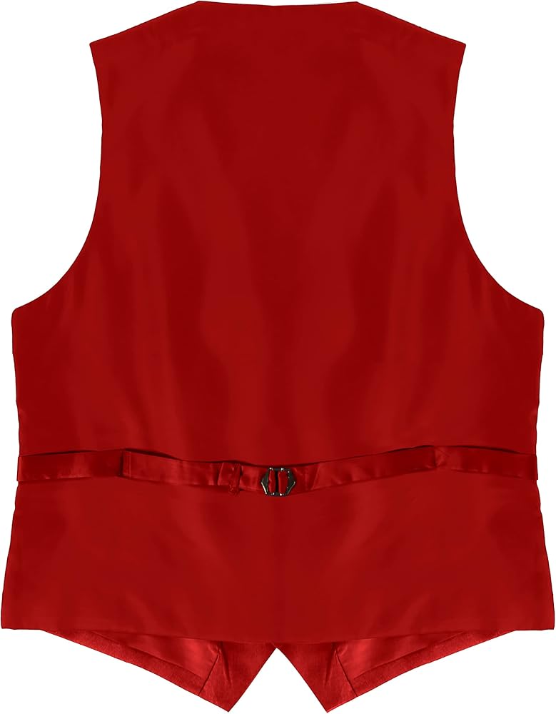 Slim Fit Vest - Red