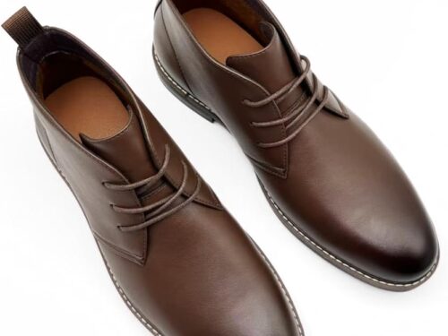 61lZ9XxzQdL._AC_UY900_ Men's Chukka Desert Boots -Dark Brown