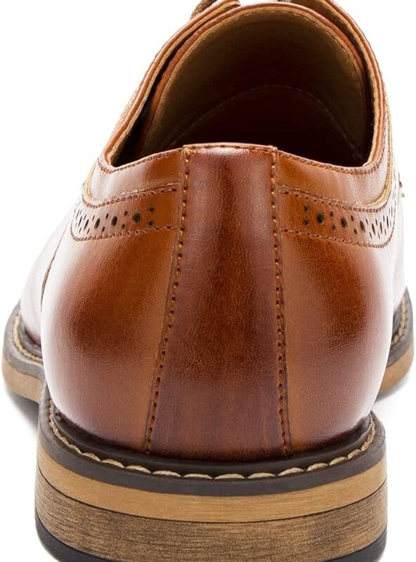 Men's Two-Tone Gradient Oxford - Black/Brown