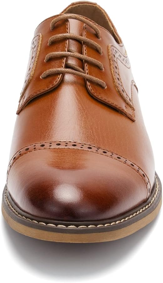 Men's Two-Tone Gradient Oxford - Black/Brown