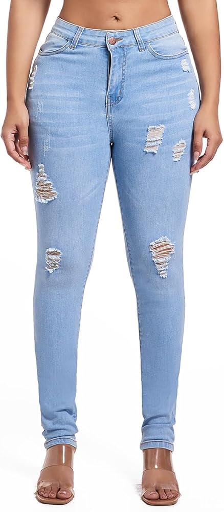 Ripped Skinny Jeans (Ladies)