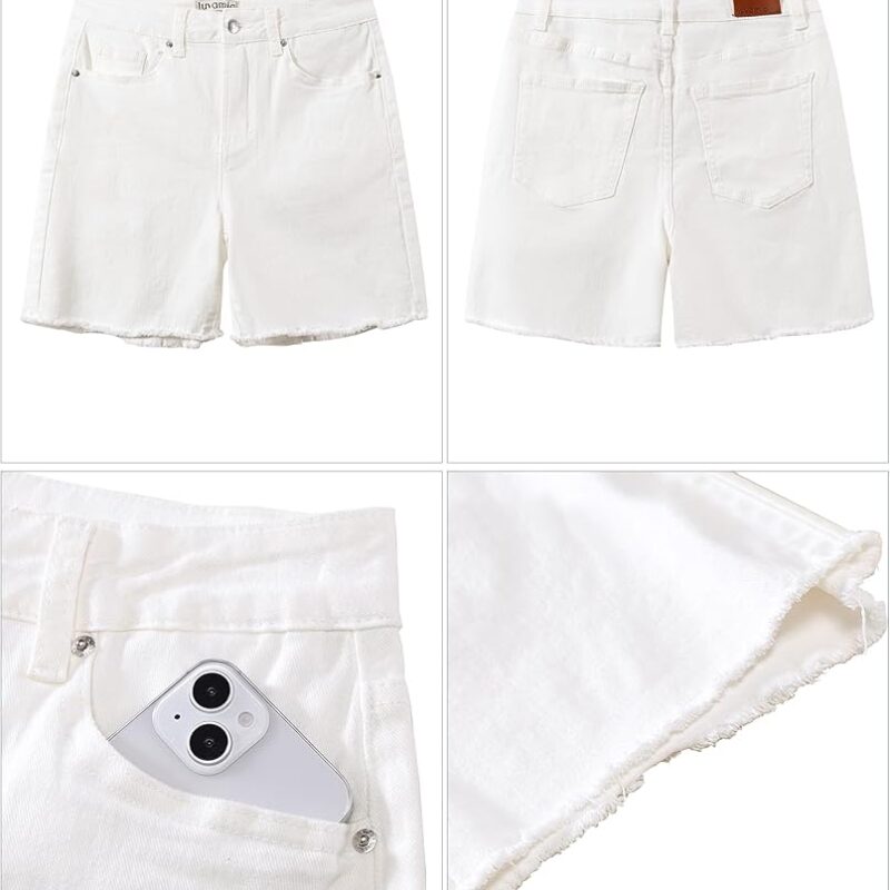 Mom Fit Denim Shorts