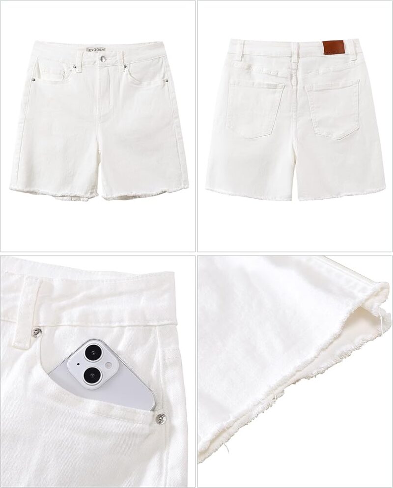 Mom Fit Denim Shorts