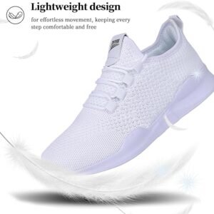 All-Black Sneakers - White