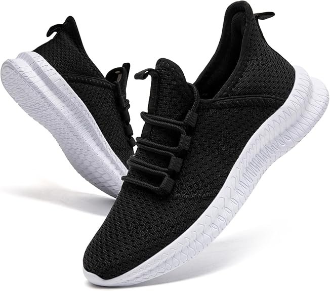 71LHOGalqiL._AC_SY575_ Lightweight Trainers - Black-White