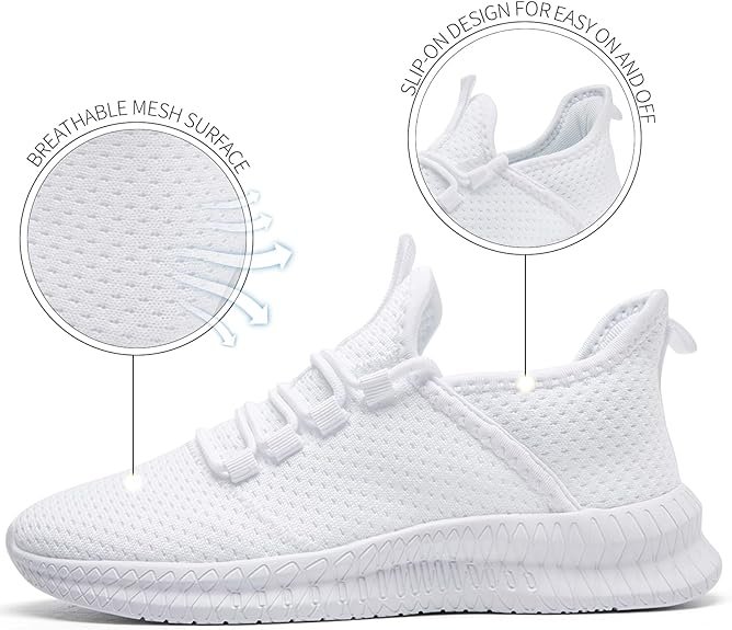 Lightweight Trainers - White