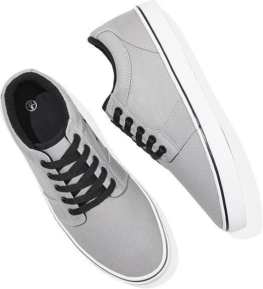 Casual Low-Top Sneakers - light grey