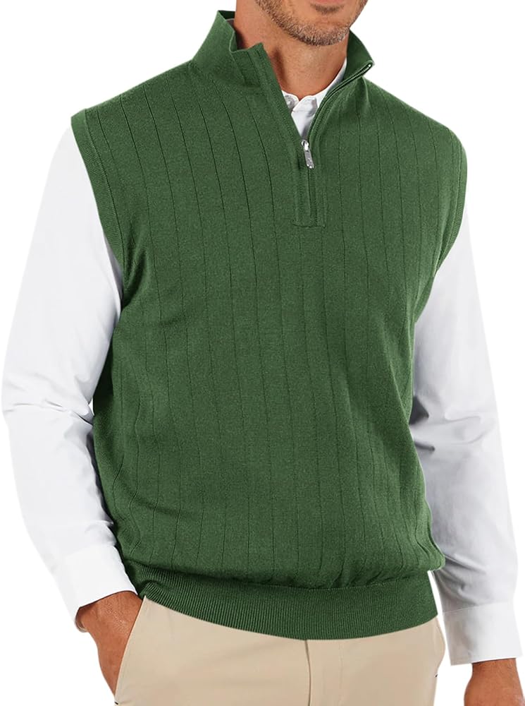 71k11wUklVL._AC_UY1000_ Pull Over sweater Vest- green