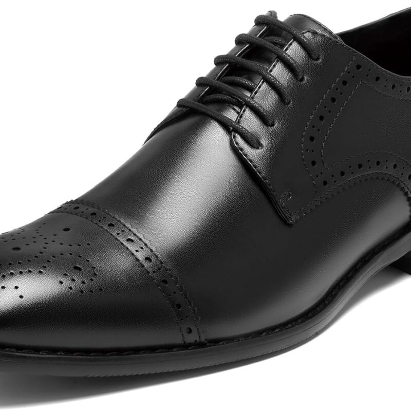 71l4Gi0j31L._AC_UY900_ Men's Plain-Toe Oxford Dress Shoes - Black