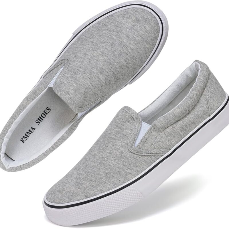 Grey Slip-On Shoe
