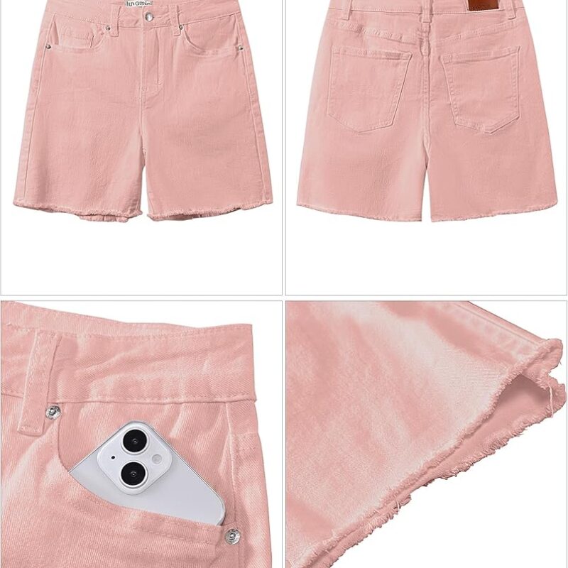 Mom Fit Denim Shorts
