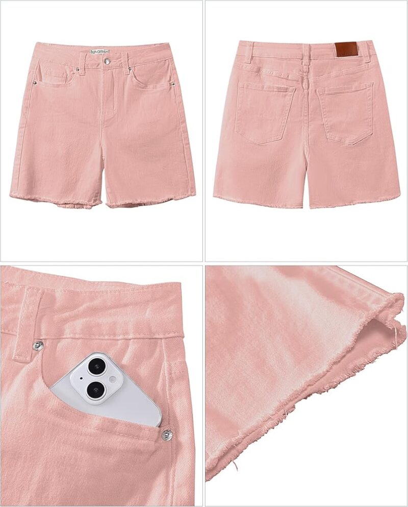 Mom Fit Denim Shorts