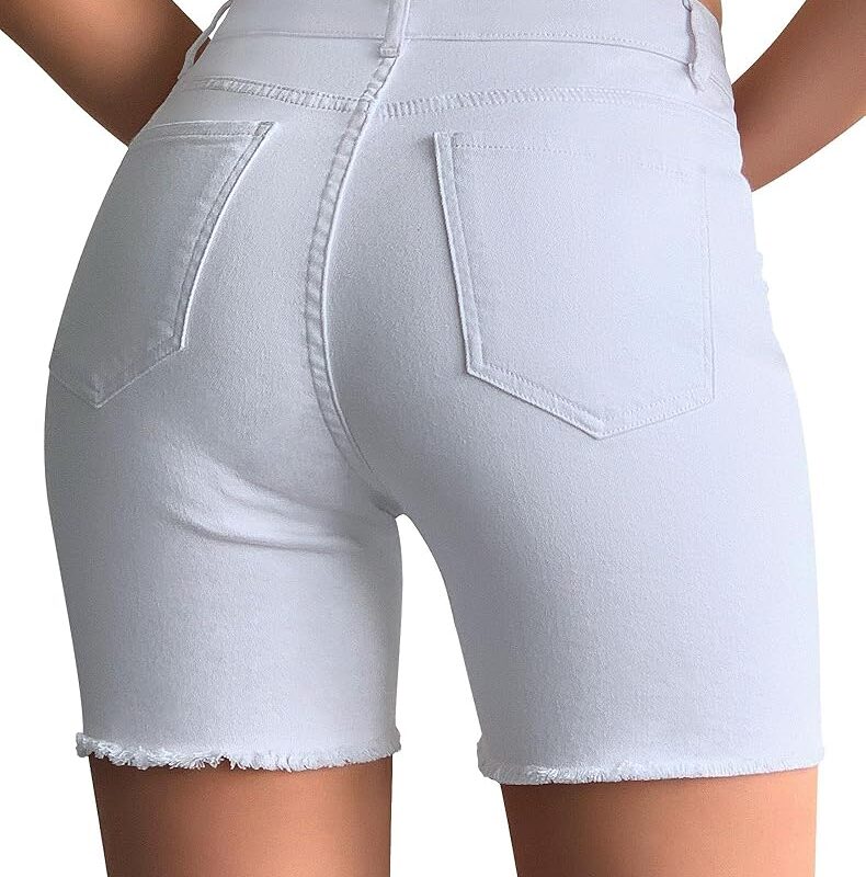 81Ypt8NY0bL._AC_UY1000_ High Waist Denim Shorts