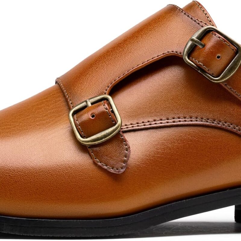 81Zlg7L+miL._AC_UY900_ Brown Monk Strap