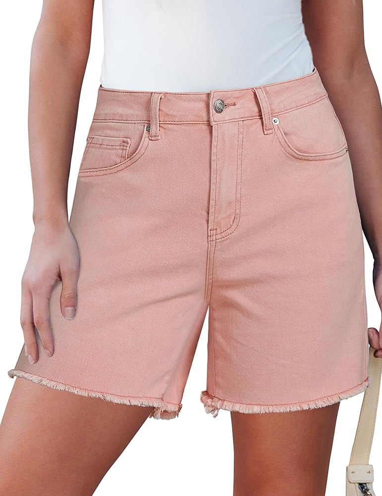 Mom Fit Denim Shorts