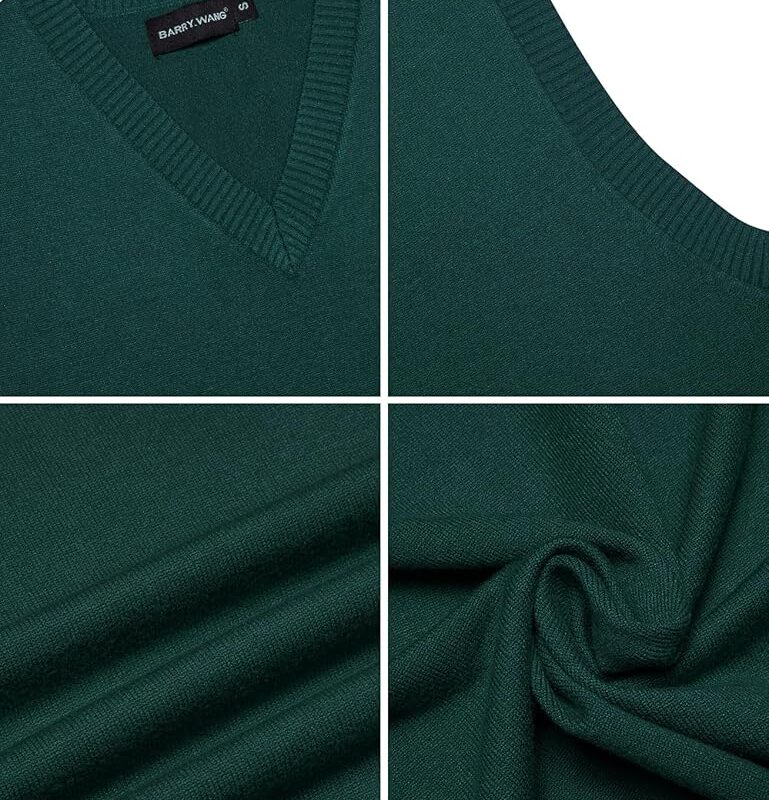 81poJxk1LSL._AC_UY1000_ V-Neck Sweater Vest – Dark green