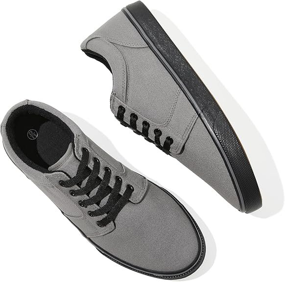 81tDjv5ry-L._AC_SY575_ Casual Low-Top Sneakers - Dark Grey