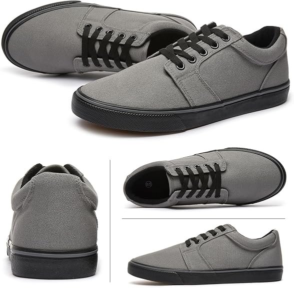81w7U5la8pL._AC_SY575_ Casual Low-Top Sneakers - Dark Grey