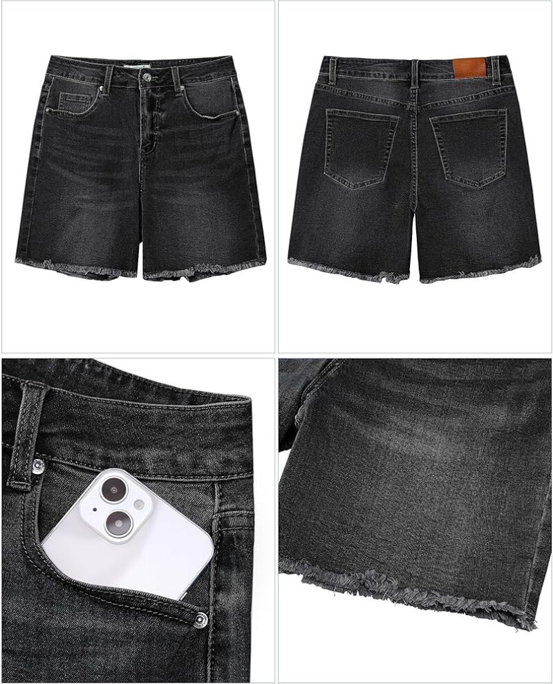 Mom Fit Denim Shorts