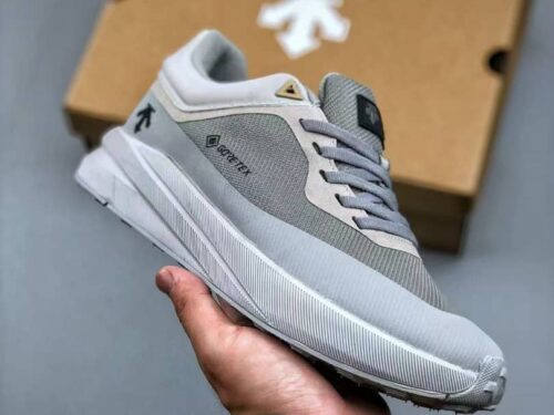 Unisex Classic Court Sneakers - White/Grey