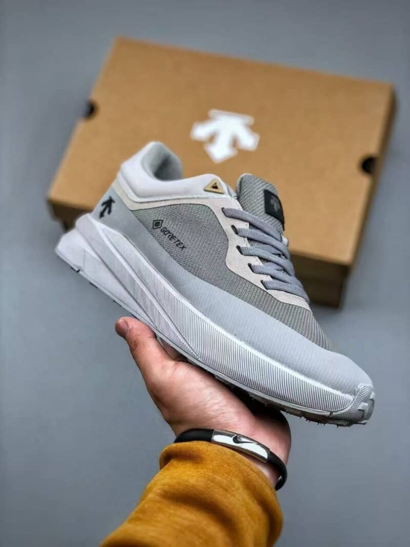 Unisex Classic Court Sneakers - White/Grey