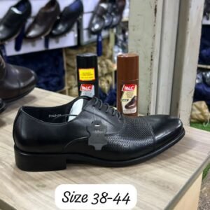 Black Derby Shoe
