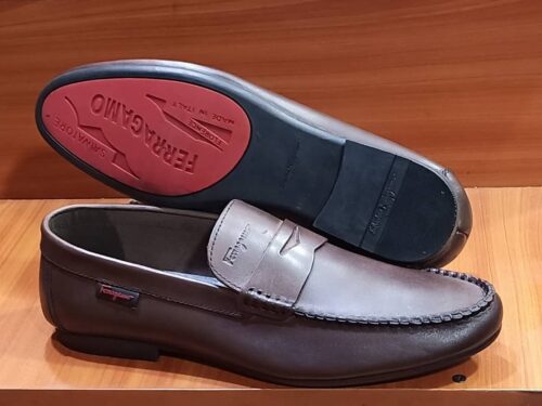 IMG-20251217-WA0292 Men's Formal Slip-On Loafers - Burgundy