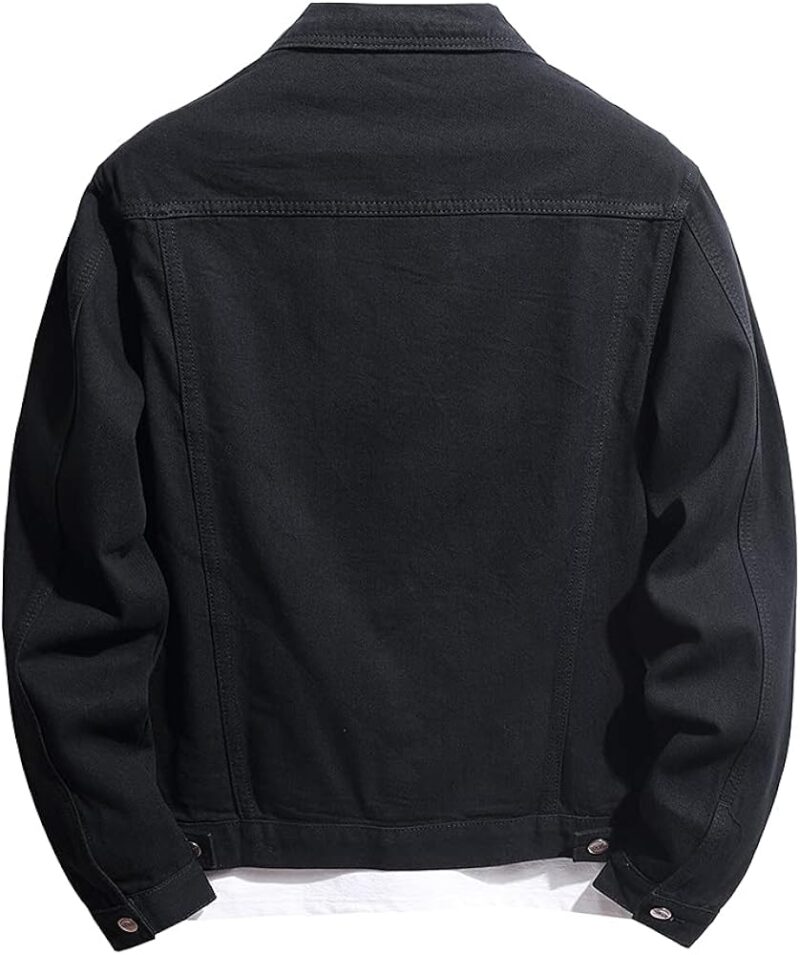 Unisex Denim Jacket Regular Fit - Black