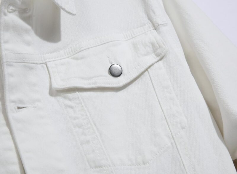 61BGPuIVACL._AC_UY1000_ Mens Denim Jacket Oversized Fit - White