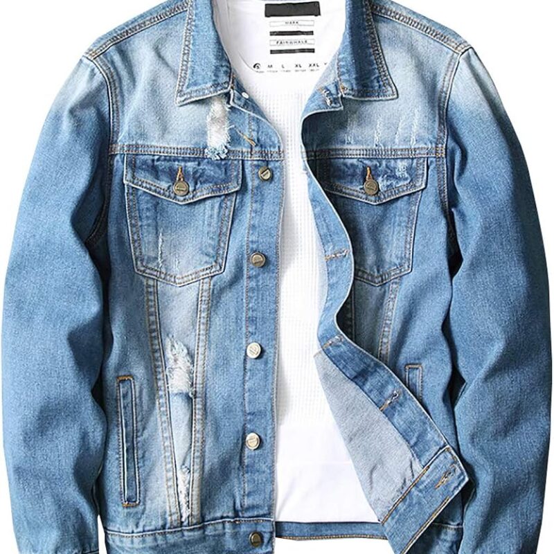 Unisex Denim Jacket Regular Fit - Light Blue