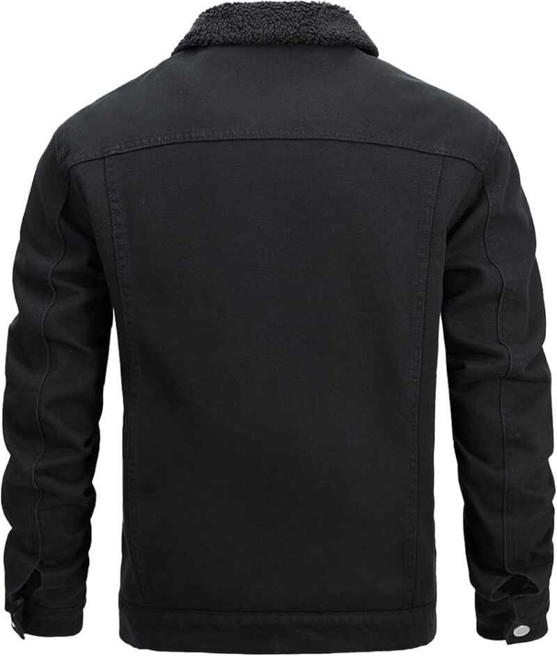 Unisex Denim Jacket Regular Fit - Black