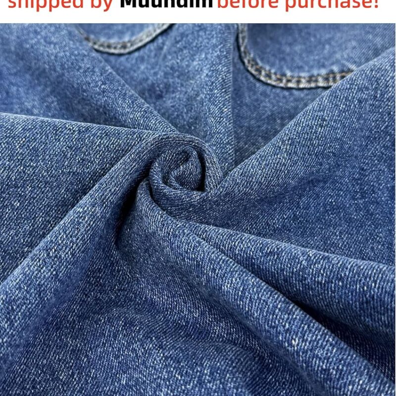 Womens Denim Jacket Oversized Fit - Blue